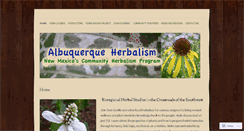 Desktop Screenshot of albuquerqueherbalism.com